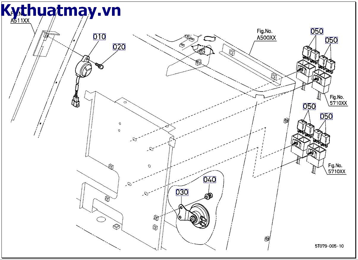 Rơ le/ đầu nhọn ( thân) >=507066